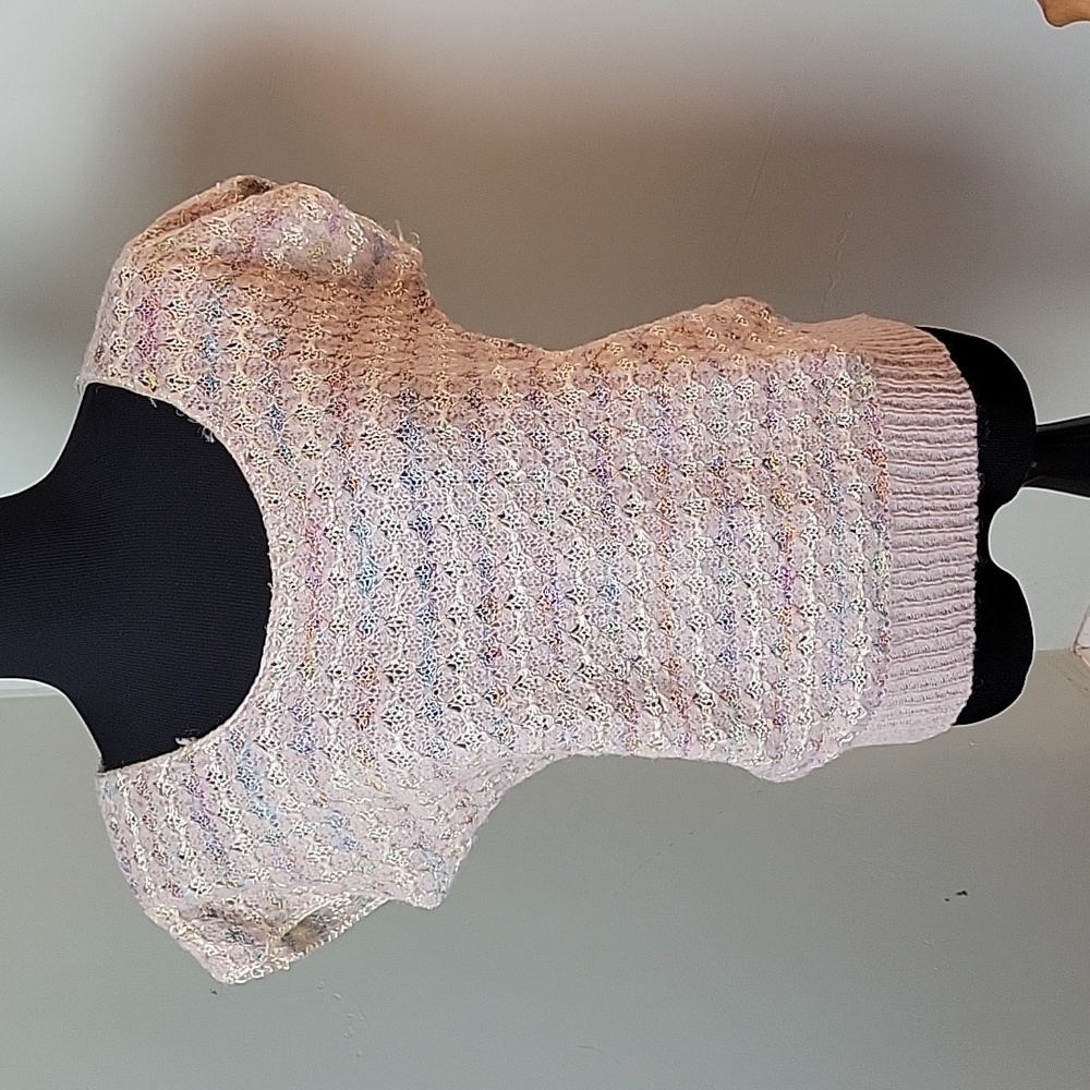 Vintage The May Company knit short sleeve sweater